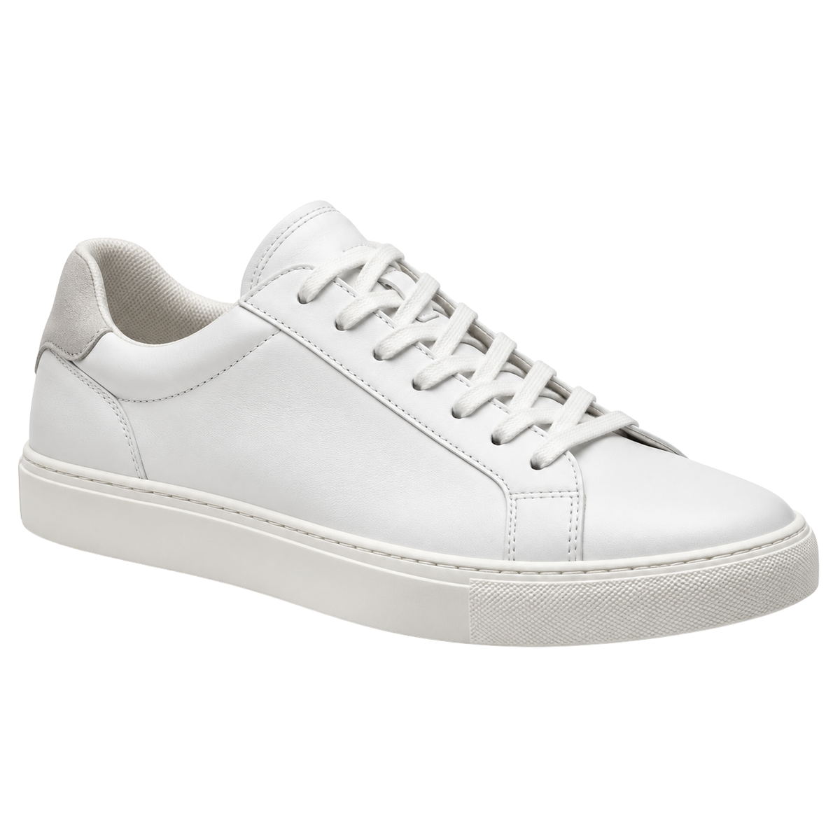 White Premium Leather Trainers | Dummyroses
