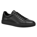 Black Premium Leather Trainers | Dummyroses