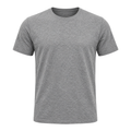 Heather Grey Premium Cotton T-Shirt | Dummyroses