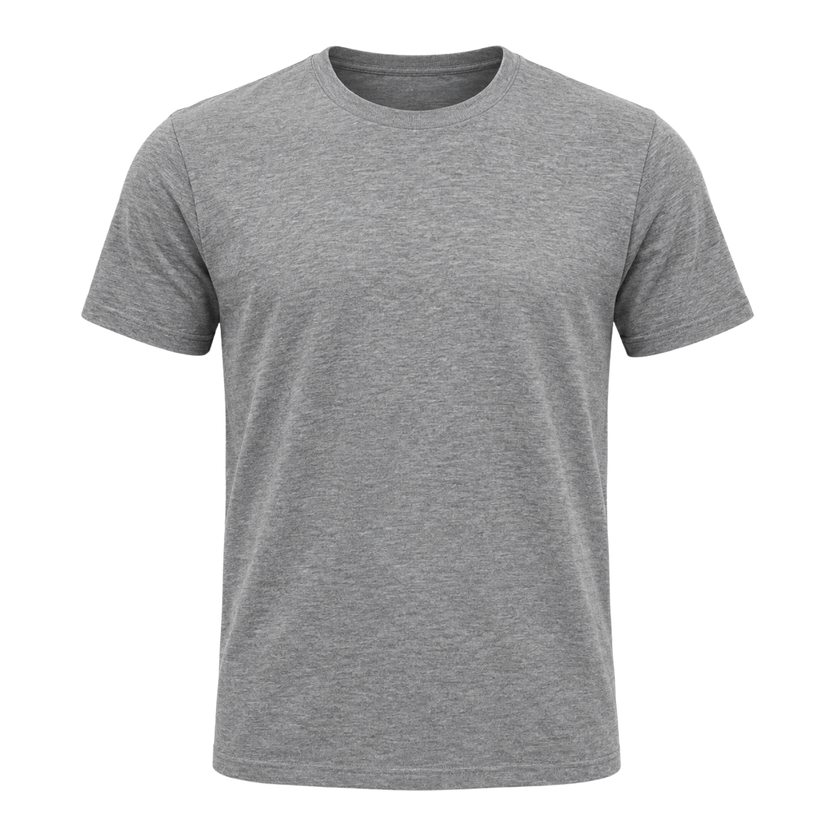 Heather Grey Premium Cotton T-Shirt | Dummyroses